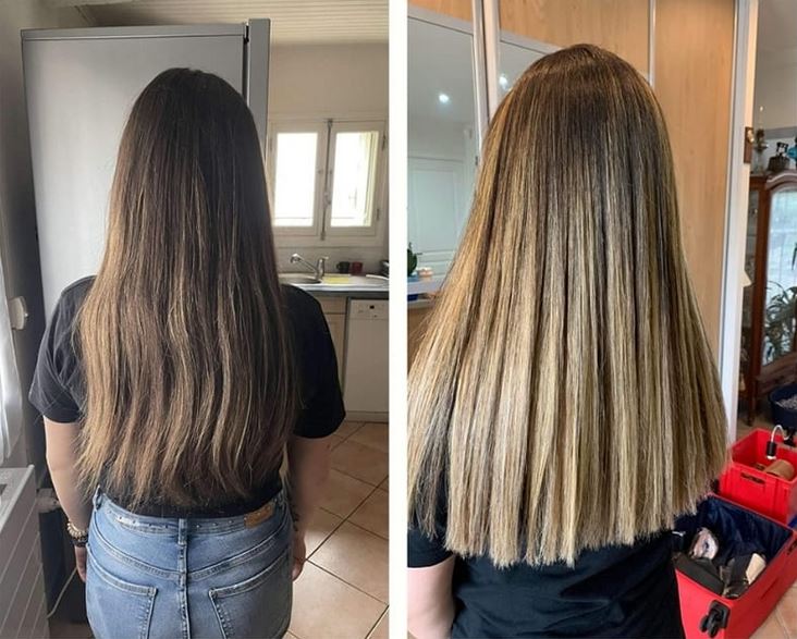 balayage blond