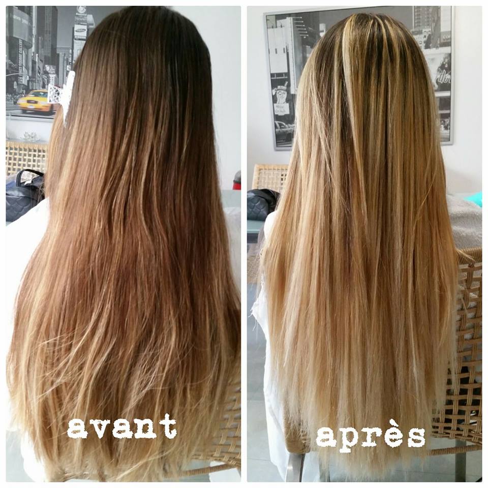 balayage blond